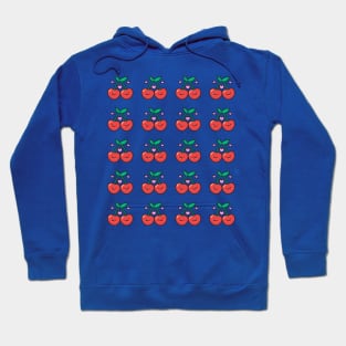 Cherries Pattern Hoodie